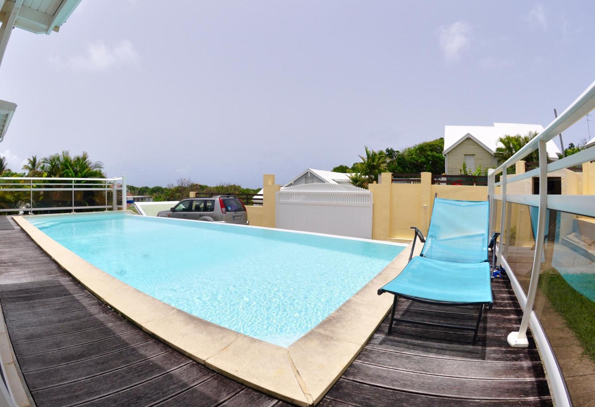 Petit Havre De Paix Bis - Piscine Et Plage A Pied Le Gosier  Exteriör bild
